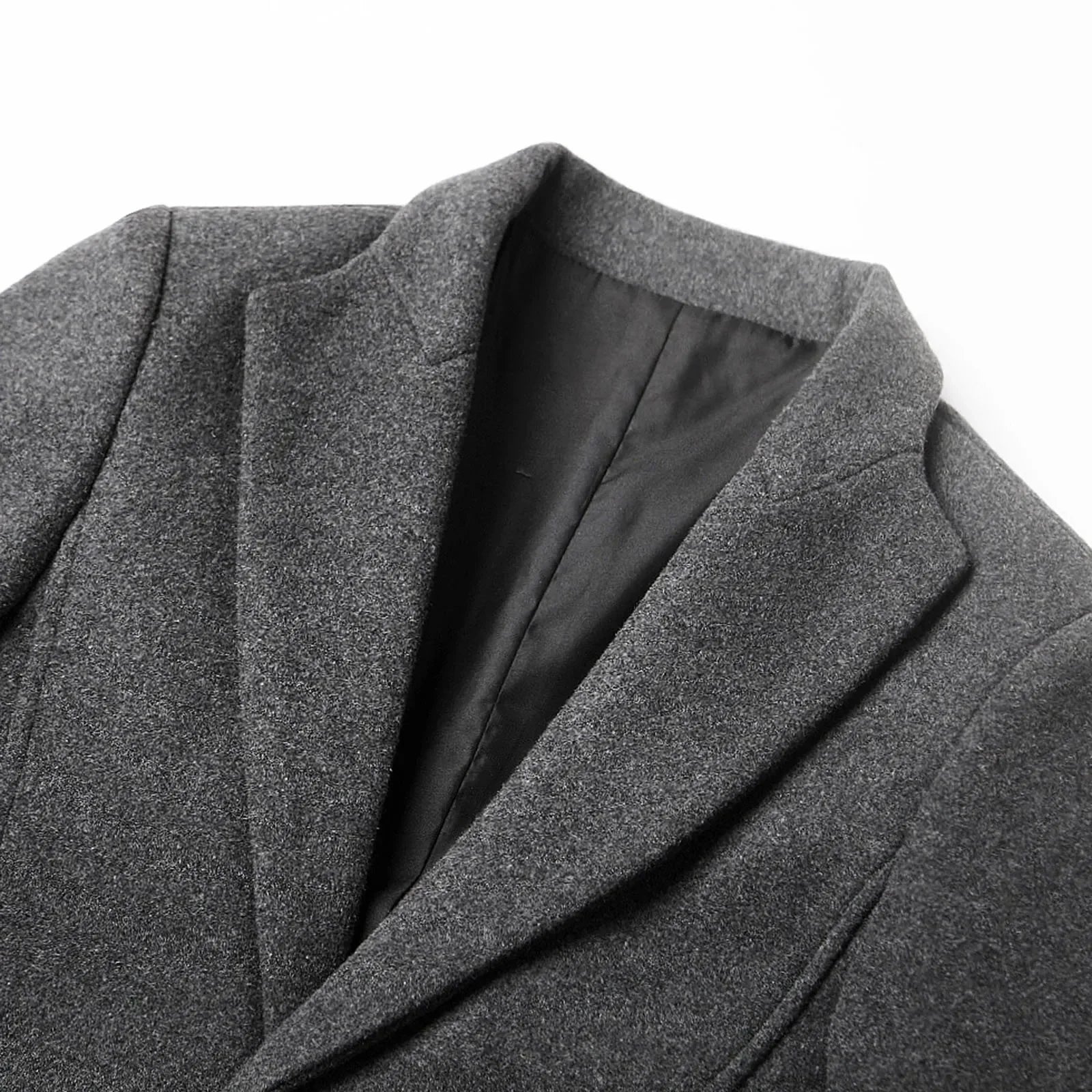 Ανδρικό Επίσημο Παλτό Slim-Fit