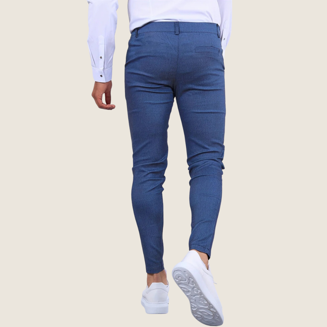 Ανδρικό Παντελόνι Slim Fit μέχρι τον Αστράγαλο