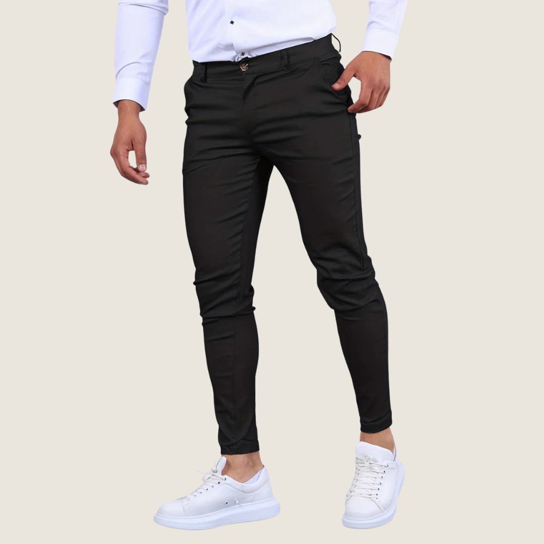 Ανδρικό Παντελόνι Slim Fit μέχρι τον Αστράγαλο