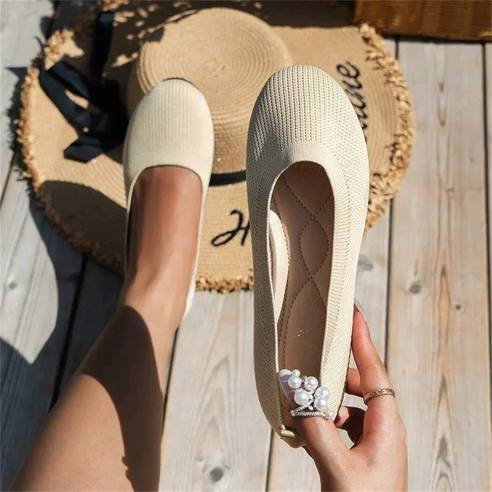Γυναικεία Slip-On Παπούτσια, Άνετα και Ελαφριά με Γωνία Δαχτύλων 5 Μοιρών