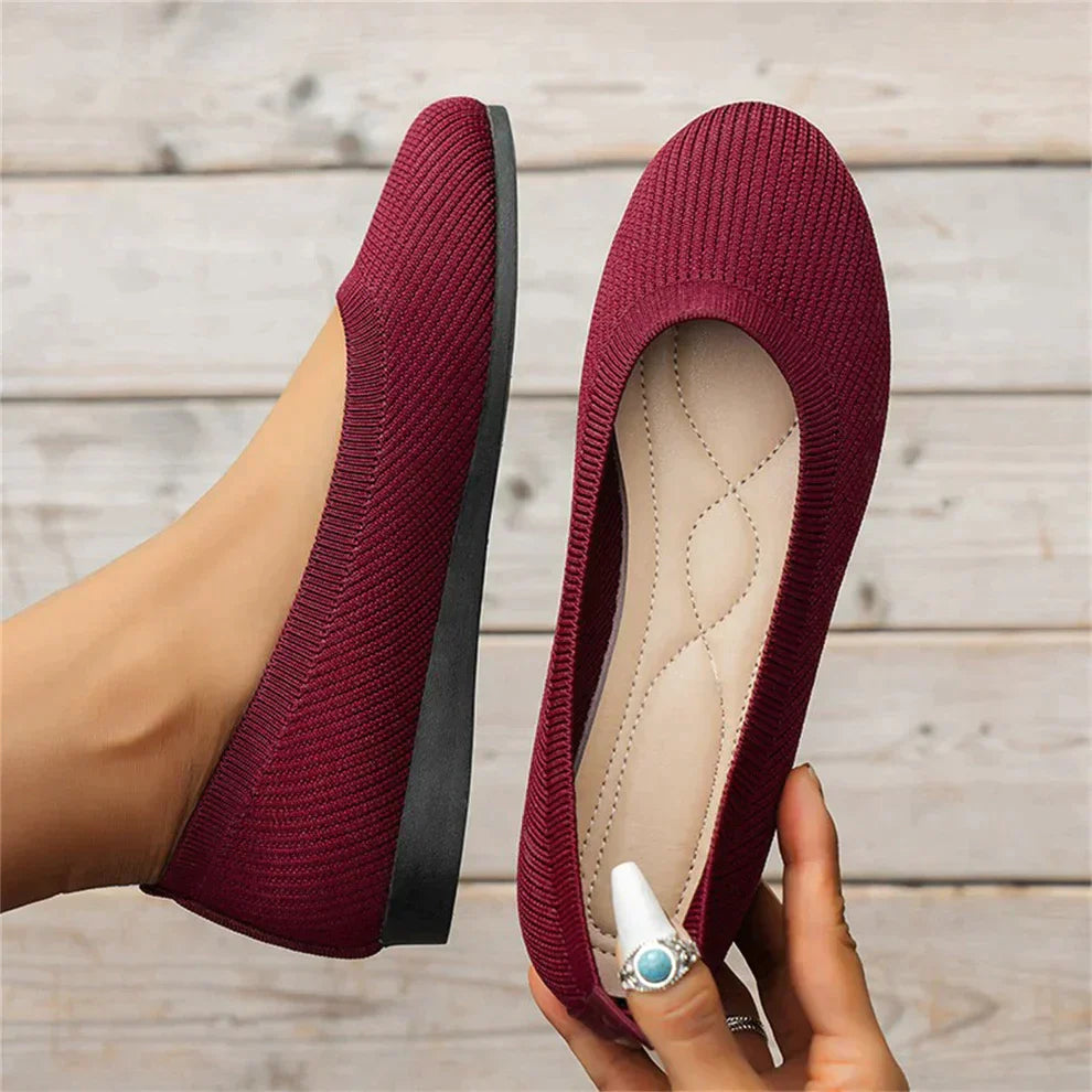 Γυναικεία Slip-On Παπούτσια, Άνετα και Ελαφριά με Γωνία Δαχτύλων 5 Μοιρών