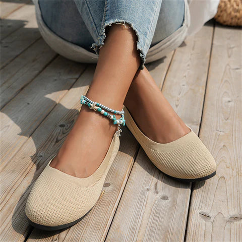 Γυναικεία Slip-On Παπούτσια, Άνετα και Ελαφριά με Γωνία Δαχτύλων 5 Μοιρών