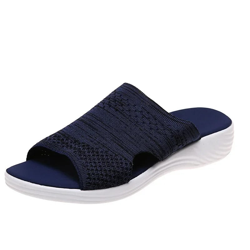 Γυναικεία Αναπνεόμενα Παντόφλια Slip-On με Ανατομική Σόλα