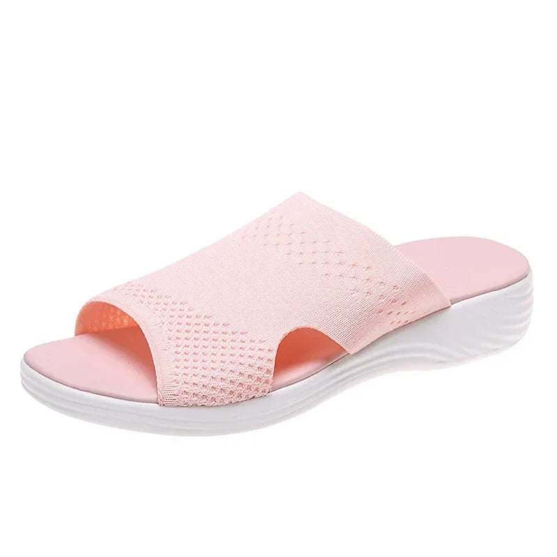 Γυναικεία Αναπνεόμενα Παντόφλια Slip-On με Ανατομική Σόλα
