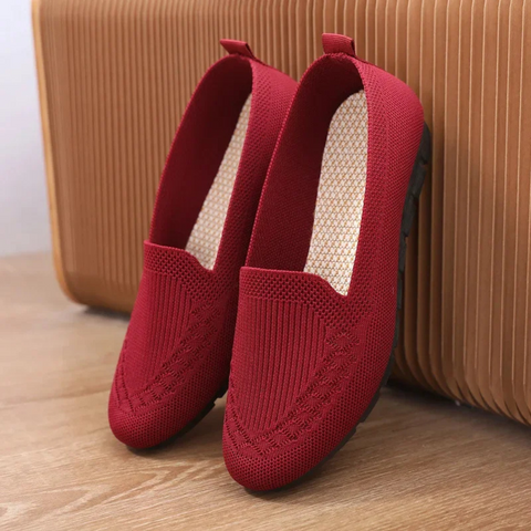 Γυναικεία Πλεκτά Slip-On Loafers