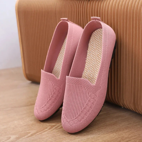Γυναικεία Πλεκτά Slip-On Loafers