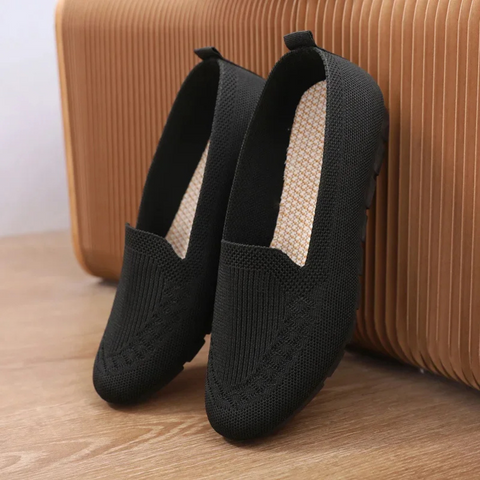 Γυναικεία Πλεκτά Slip-On Loafers