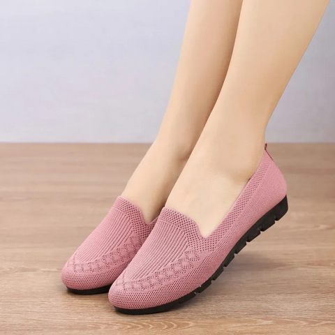 Γυναικεία Πλεκτά Slip-On Loafers