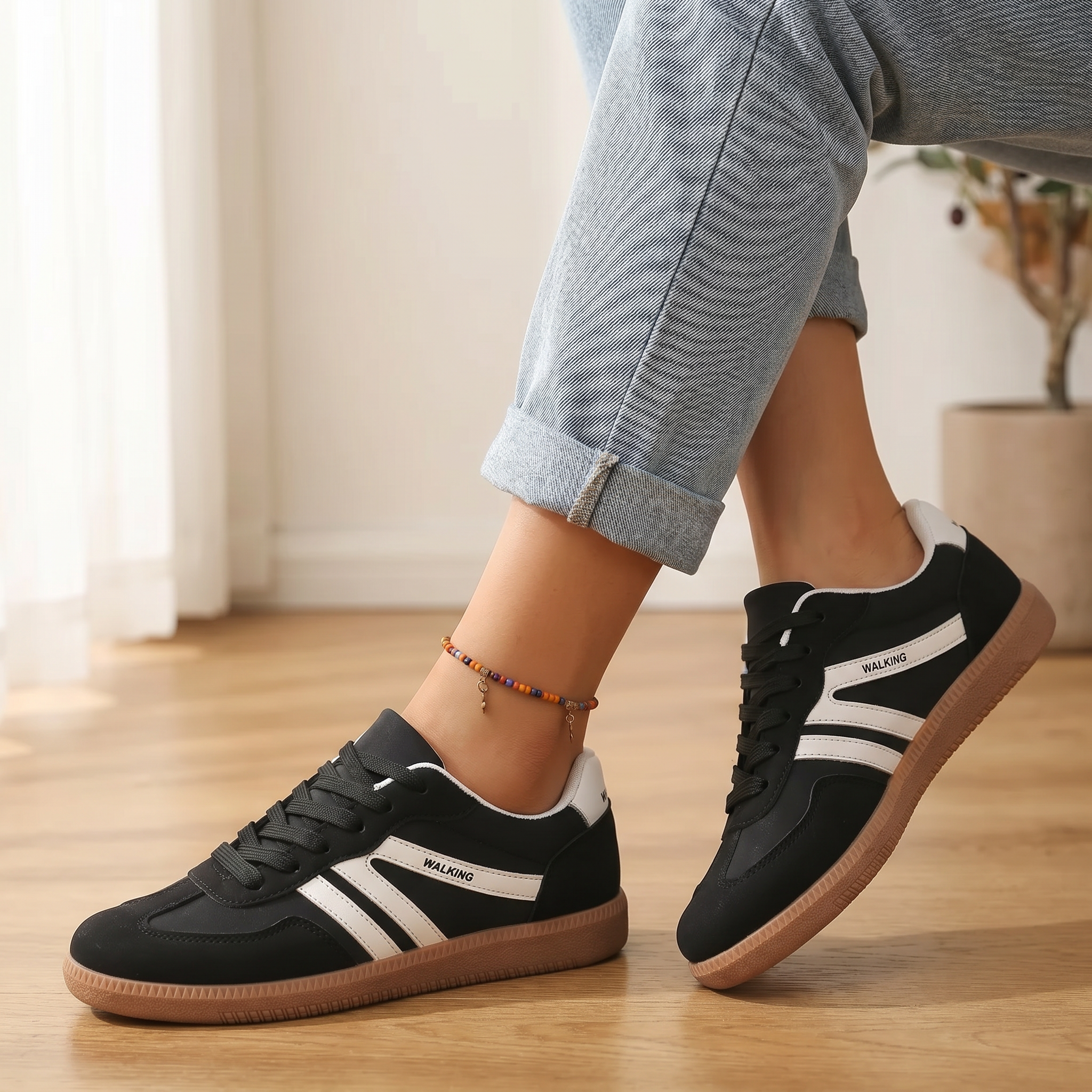Γυναικεία Ελαφριά Slip-On Sneakers | Άνετα Παπούτσια Περιπάτου για Κάθε Μέρα