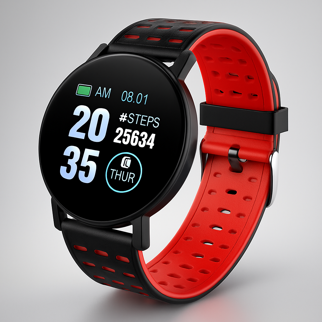 Αδιάβροχο Smartwatch με Παρακολούθηση Φυσικής Κατάστασης και Ύπνου για Καθημερινή Χρήση