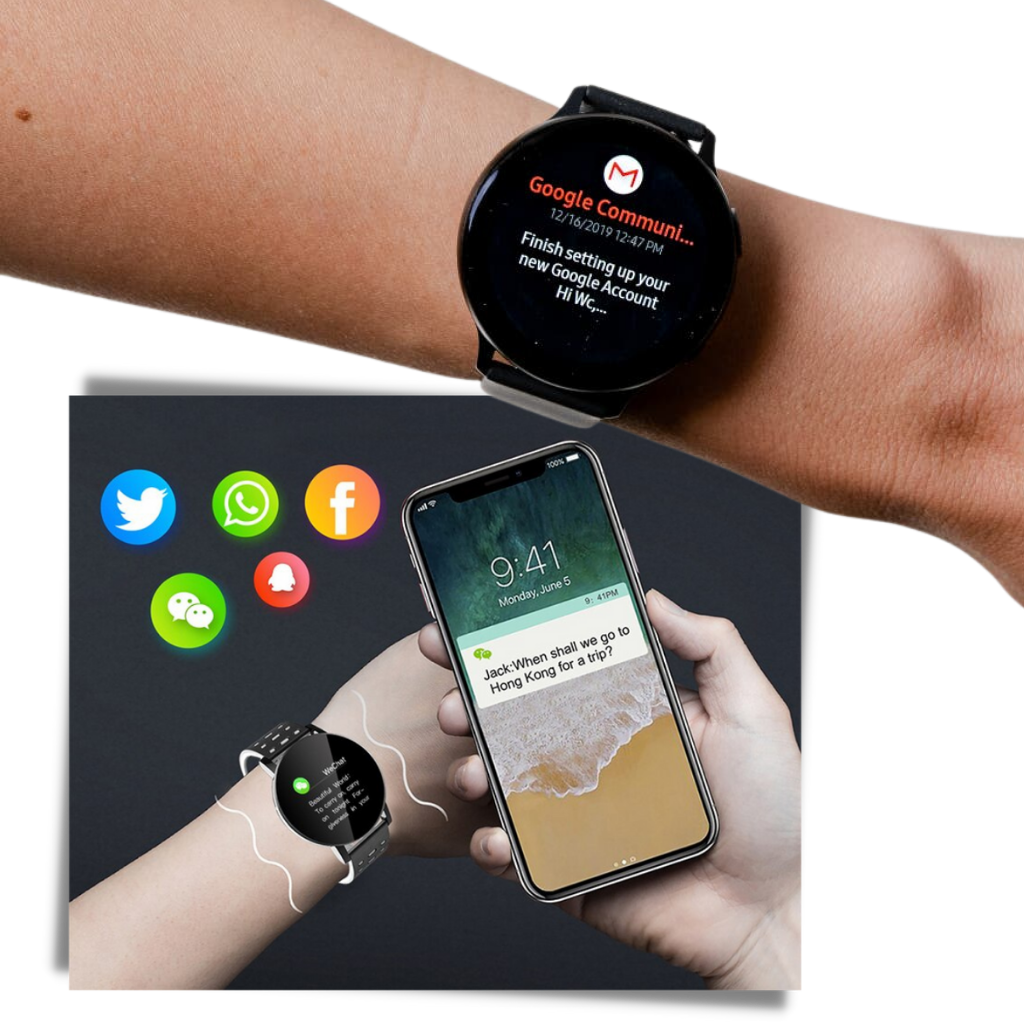 Αδιάβροχο Smartwatch με Παρακολούθηση Φυσικής Κατάστασης και Ύπνου για Καθημερινή Χρήση