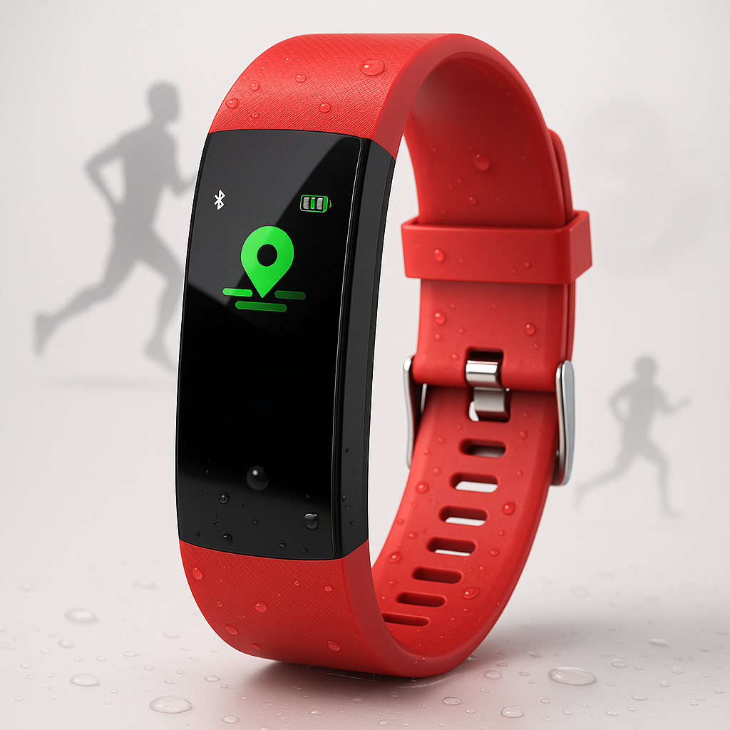 Αδιάβροχο Smartwatch με Παρακολούθηση Καρδιακών Παλμών και Bluetooth – Ιδανικό για Δραστήριο Τρόπο Ζωής και Παρακολούθηση Φυσικής Κατάστασης