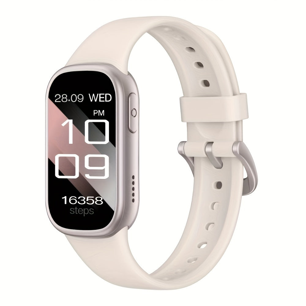 Smartwatch - Αδιάβροχο IP68 - Μπαταρία 7 Ημερών - Android & iOS - Λευκό, Μπλε, Μπορντό & Μοβ