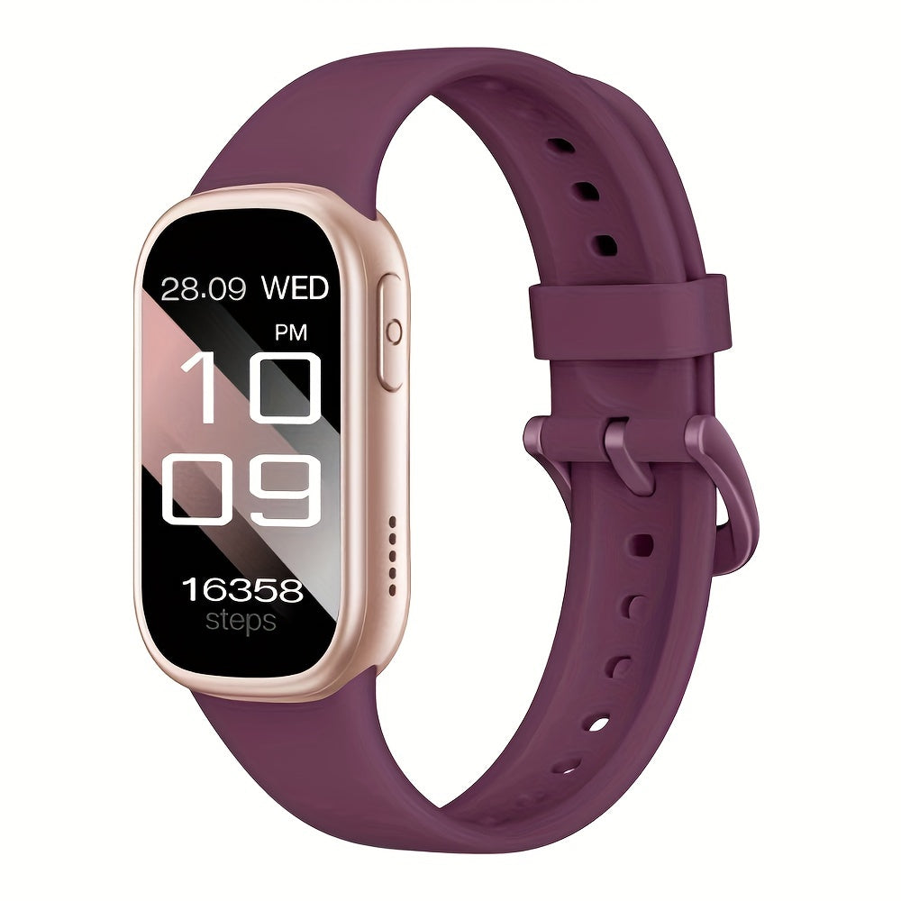 Smartwatch - Αδιάβροχο IP68 - Μπαταρία 7 Ημερών - Android & iOS - Λευκό, Μπλε, Μπορντό & Μοβ