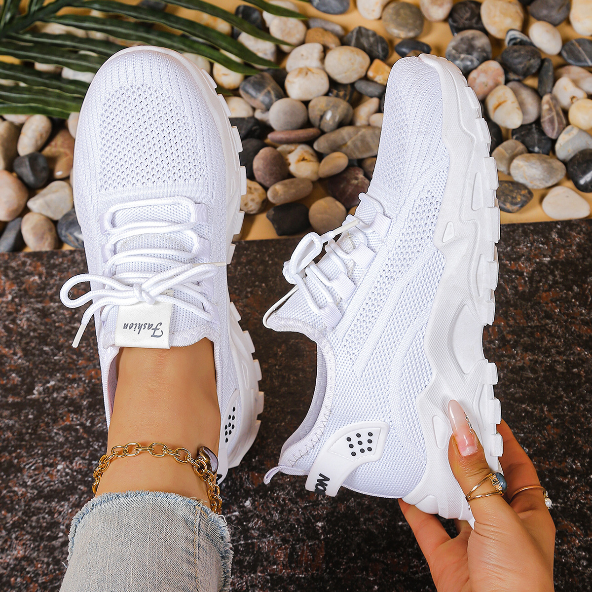 Ορθοπεδικά Sneaker με Υποστήριξη Καμάρας και Εργονομική Σόλα – Φαρδύ Μπροστινό Μέρος για Μέγιστη Άνεση