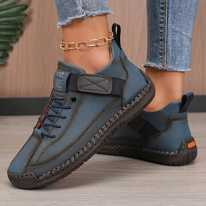 Γυναικεία Sneakers με Ορθοπεδική Σόλα και Ελαστικά Τμήματα
