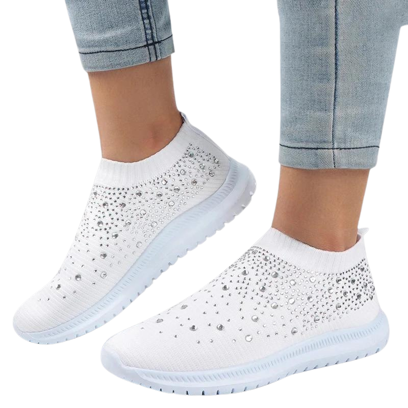 Γυναικεία Sneakers από Διχτυωτό Υλικό που Αναπνέει