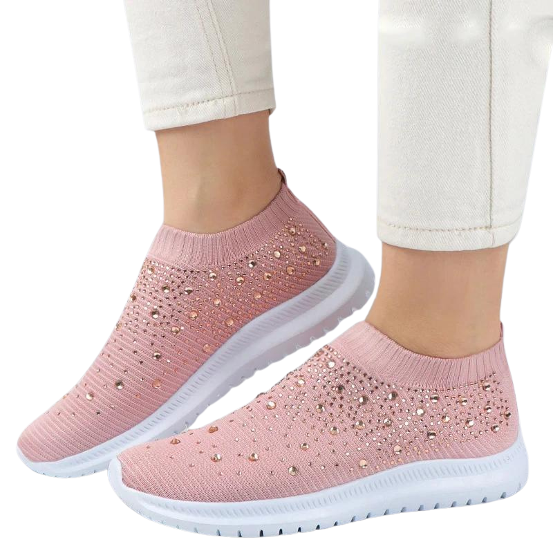 Γυναικεία Sneakers από Διχτυωτό Υλικό που Αναπνέει