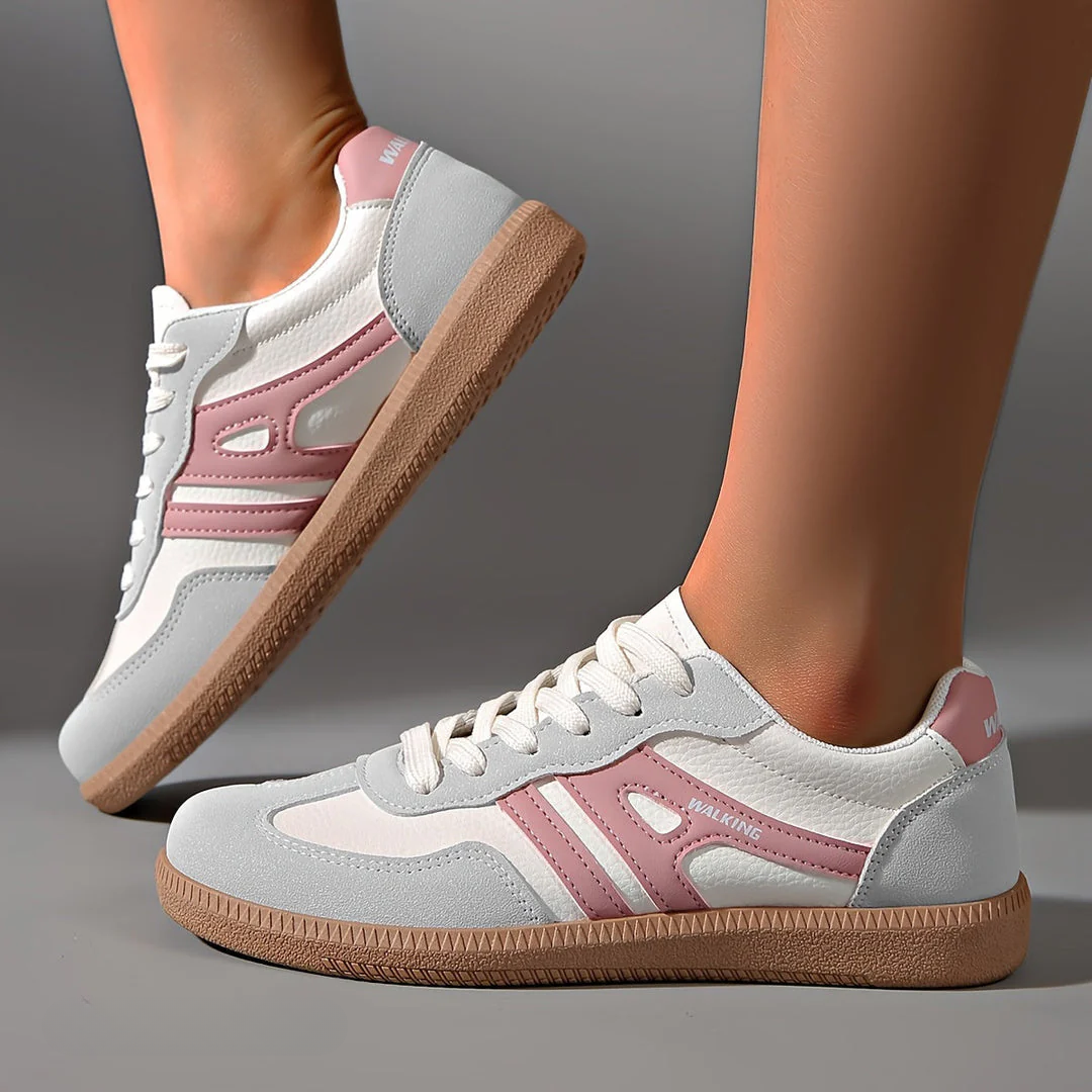 Γυναικεία Ρετρό Sneakers με Κορδόνια | Casual
