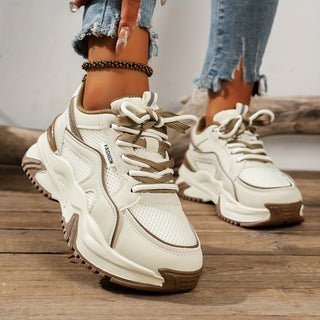 Γυναικεία Sneakers Chunky με Πλατφόρμα και Φάσες