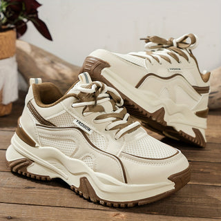 Γυναικεία Sneakers Chunky με Πλατφόρμα και Φάσες