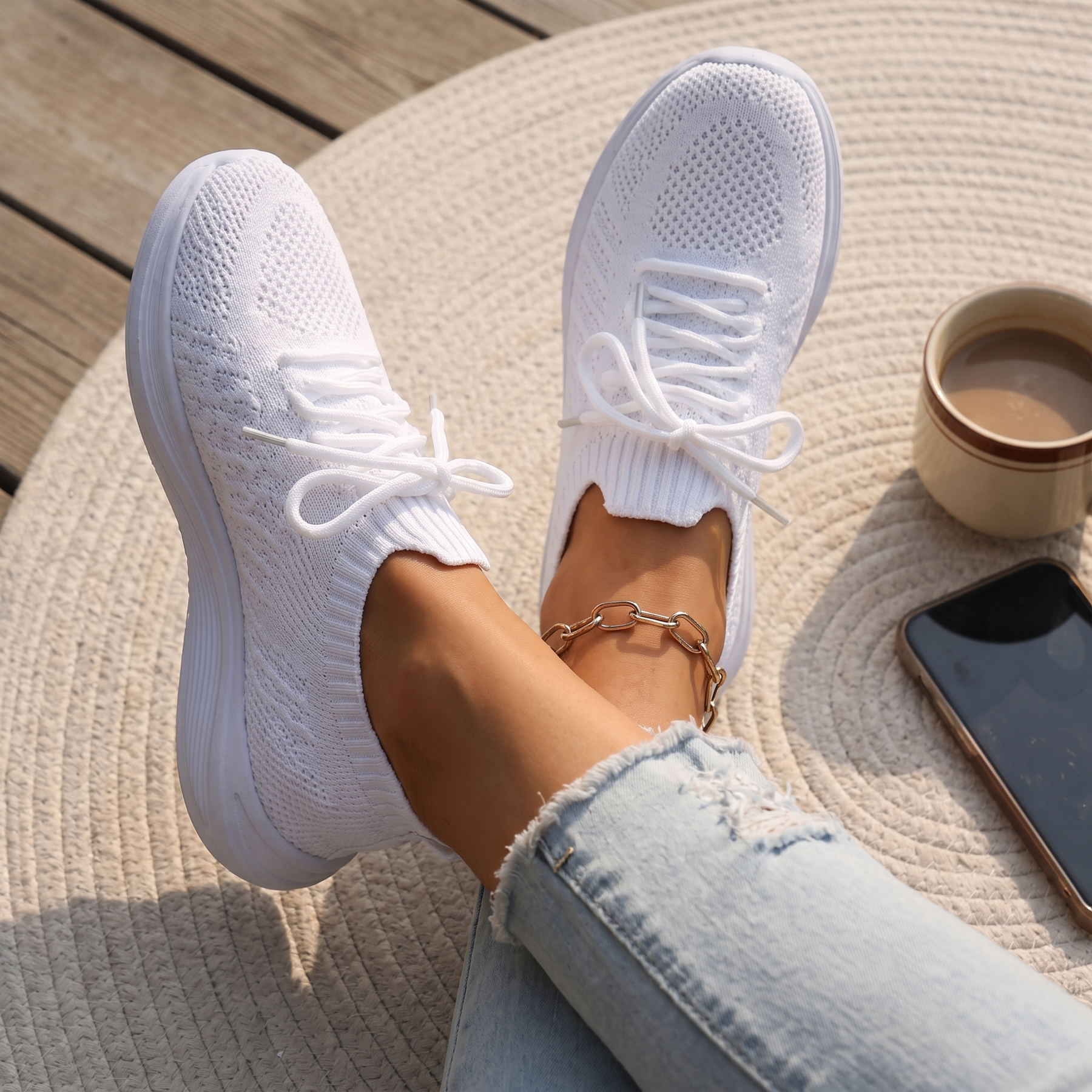 Γυναικεία Ορθοπεδικά Sneakers | Memory Foam | Κατάλληλα για Πρησμένα Πόδια & Διαβήτη