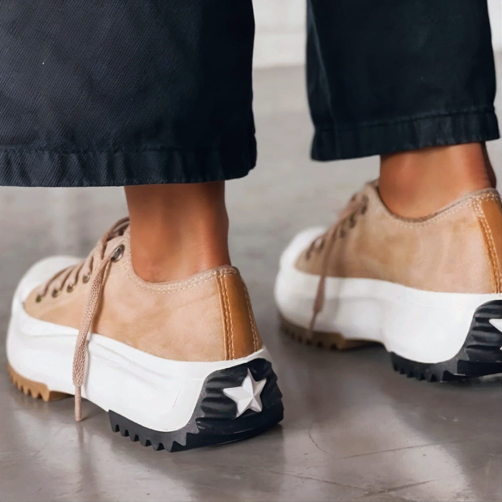 Δερμάτινα Sneakers Platform