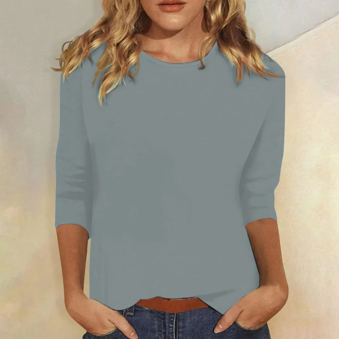 Γυναικείο T-Shirt με Μανίκι 3/4