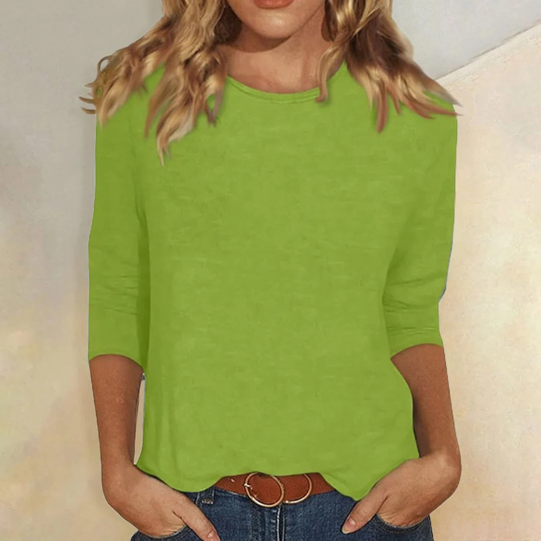 Γυναικείο T-Shirt με Μανίκι 3/4