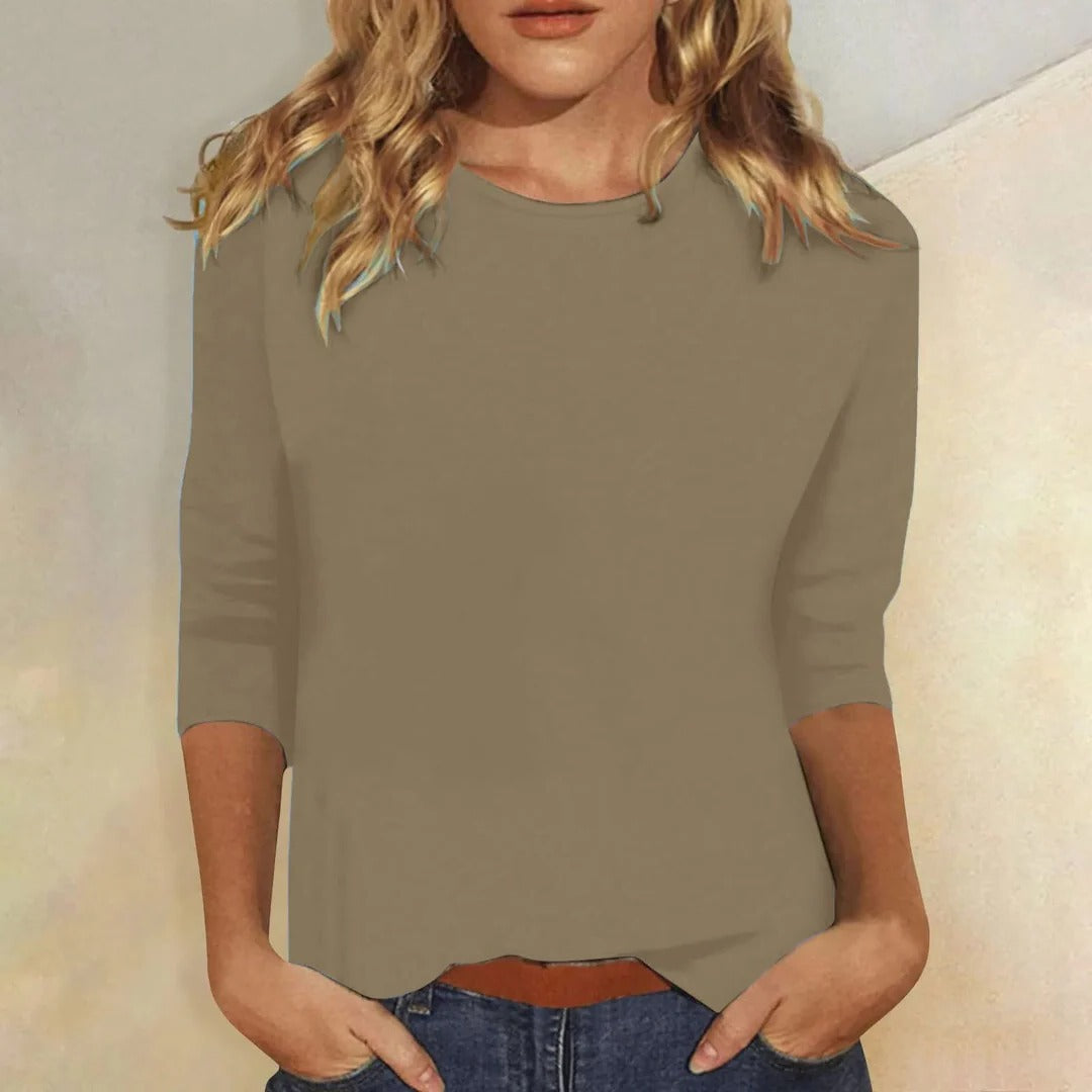 Γυναικείο T-Shirt με Μανίκι 3/4