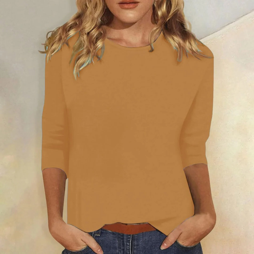 Γυναικείο T-Shirt με Μανίκι 3/4