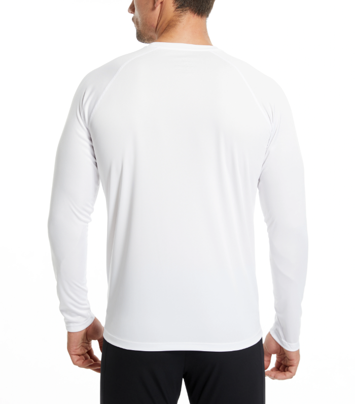 Ανδρικό βαμβακερό μακρυμάνικο T-shirt