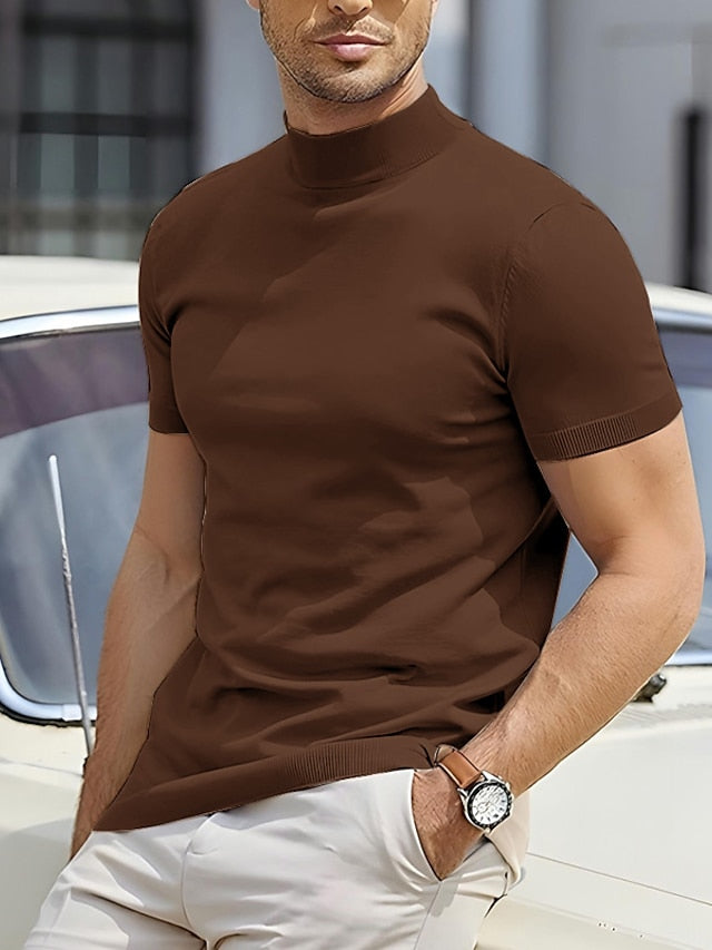 Ανδρικό Κοντομάνικο T-Shirt Zιβάγκο Casual Μοντέρνο Basic