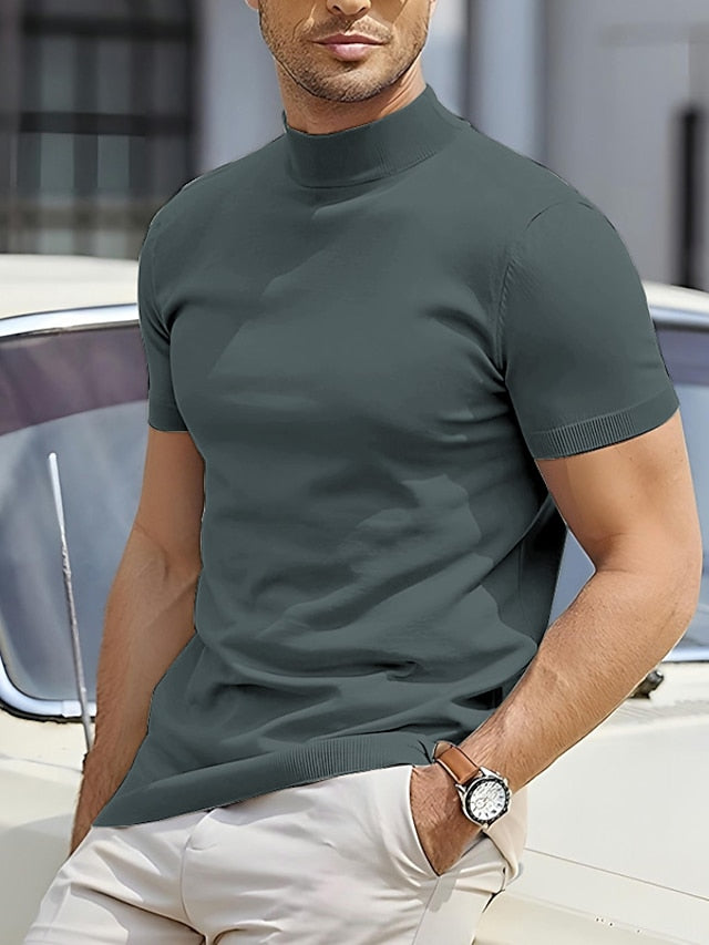 Ανδρικό Κοντομάνικο T-Shirt Zιβάγκο Casual Μοντέρνο Basic
