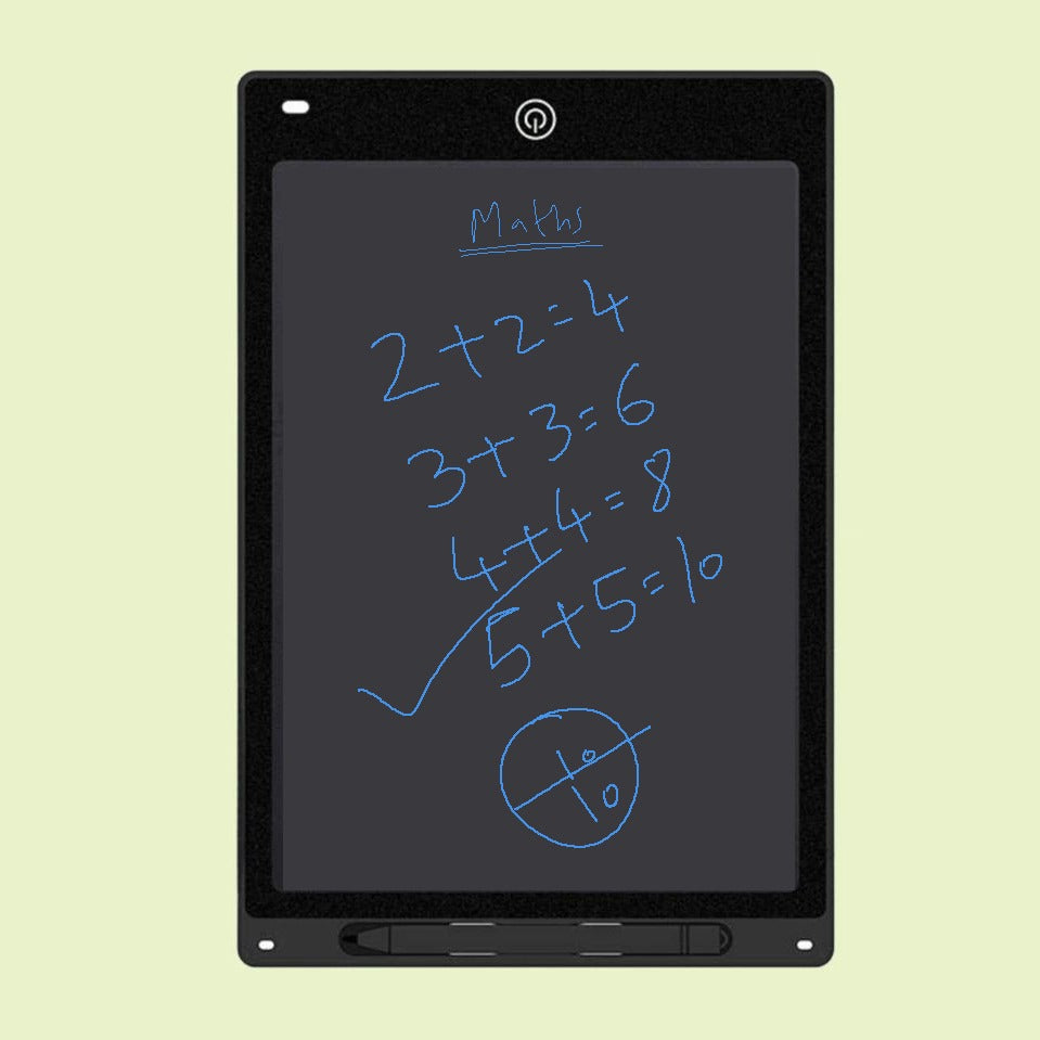 Παιδικό Tablet γραφής LCD 12 ιντσών - Διαδραστικός πίνακας σχεδίασης με λειτουργία κλειδώματος και επαναχρησιμοποιούμενο σχεδιασμό