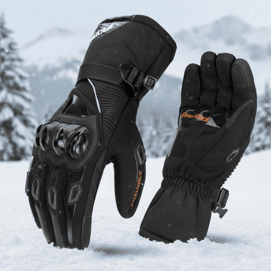 THERMO GRIP – Αδιάβροχα, ισοθερμικά γάντια μοτοσικλέτας για χειμερινές διαδρομές