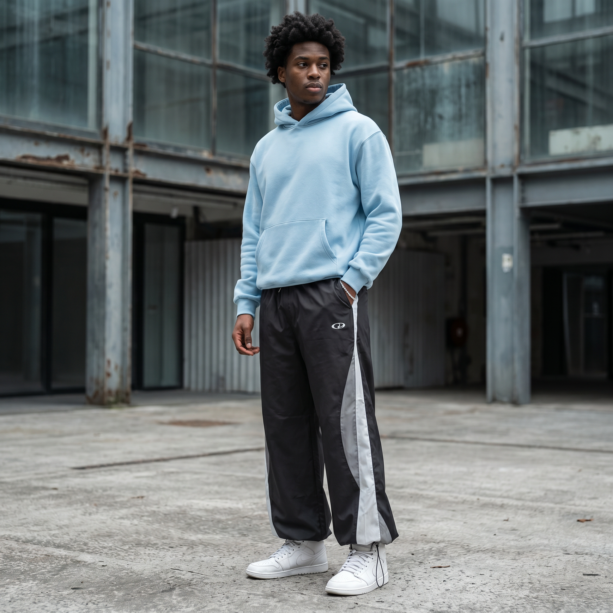Unisex Παντελόνι Φόρμας Πολυεστερικό | Χαλαρή Baggy Εφαρμογή | Καθημερινό Παντελόνι Casual