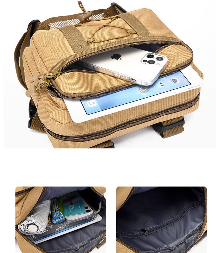 Unisex Τακτικό Τσαντάκι Στήθους Chest Rig - Αδιάβροχος Εξοπλισμός για Εξωτερικές Δραστηριότητες