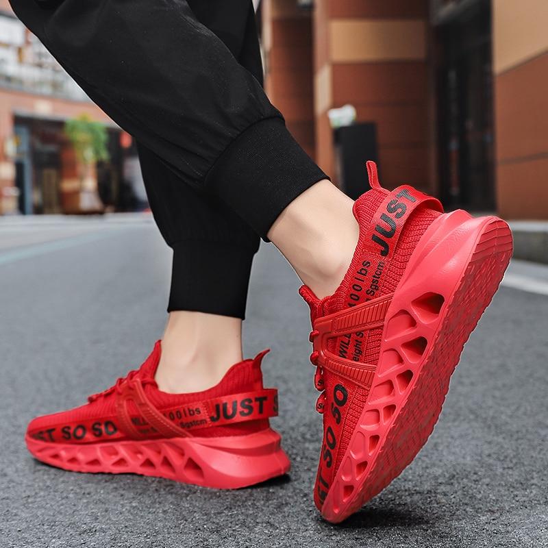 Unisex Αναπνέοντα Sneakers με Αντικραδασμική Προστασία