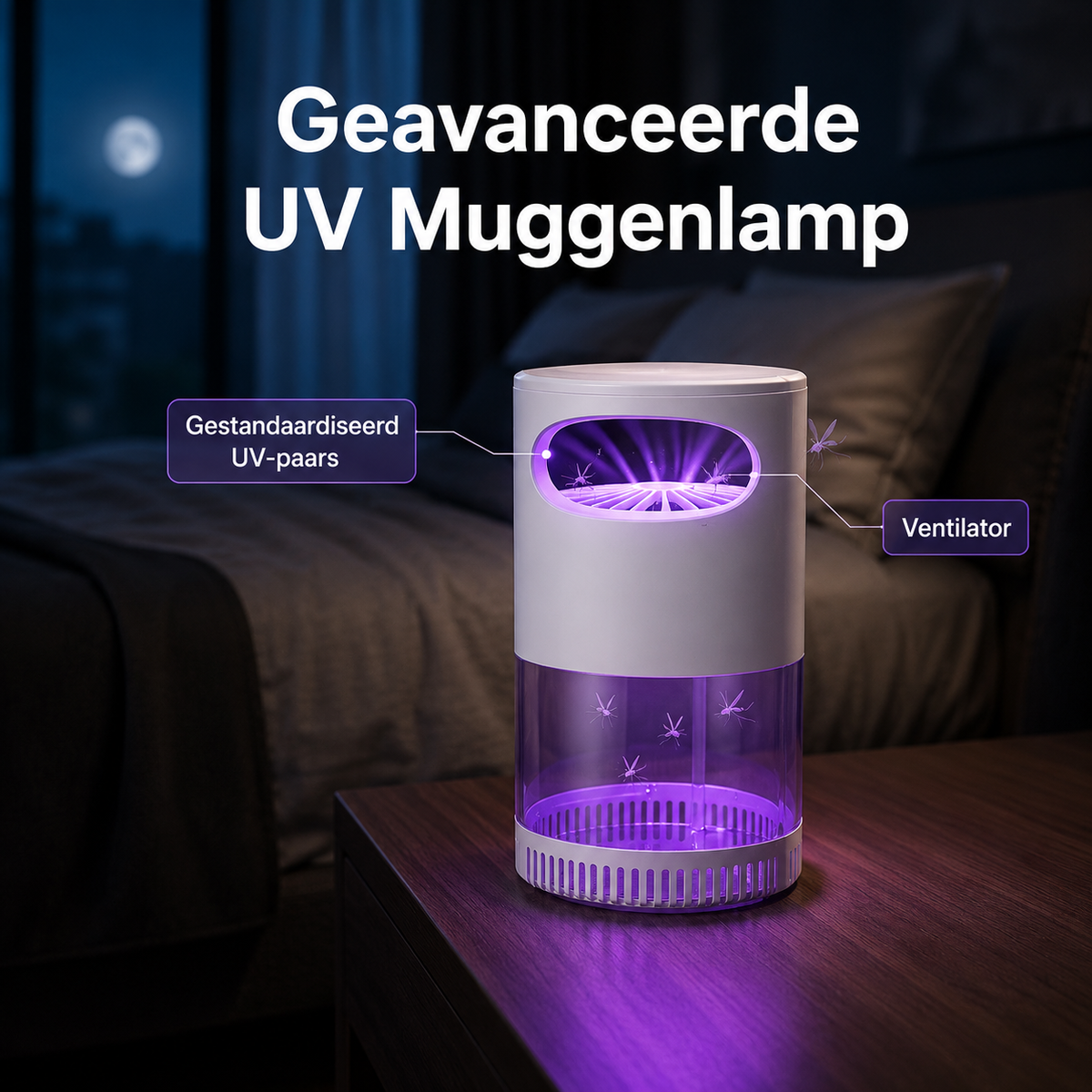 UV Λάμπα Παγίδα Κουνουπιών