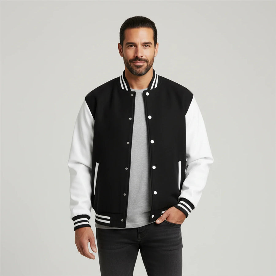 Κλασικό Ανδρικό Μπουφάν Varsity