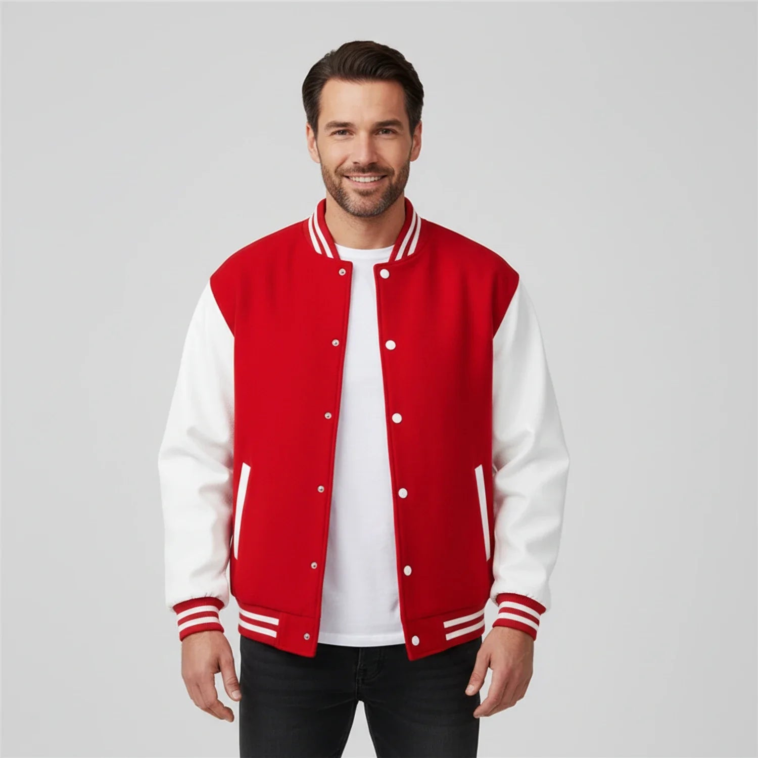 Κλασικό Ανδρικό Μπουφάν Varsity