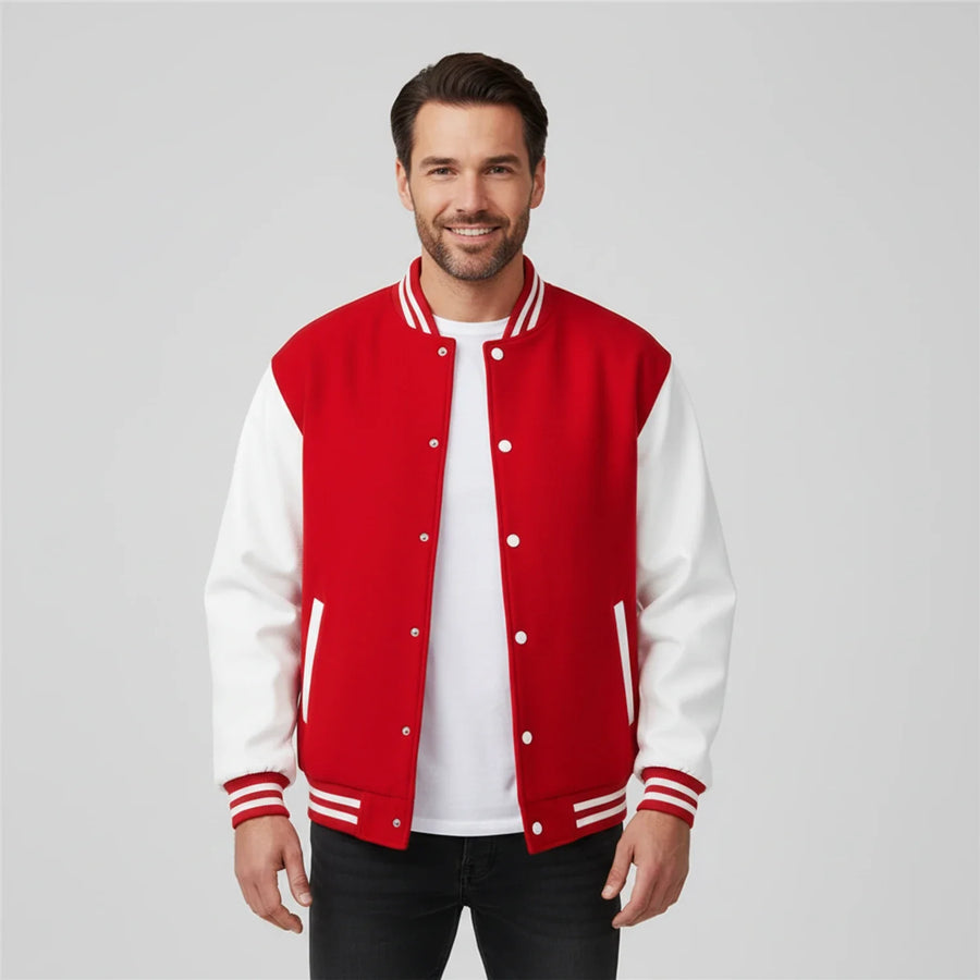 Κλασικό Ανδρικό Μπουφάν Varsity
