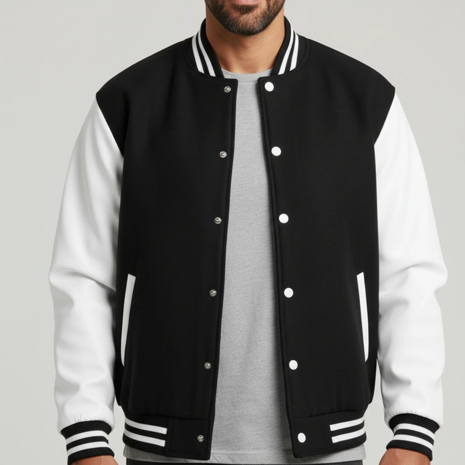Κλασικό Ανδρικό Μπουφάν Varsity