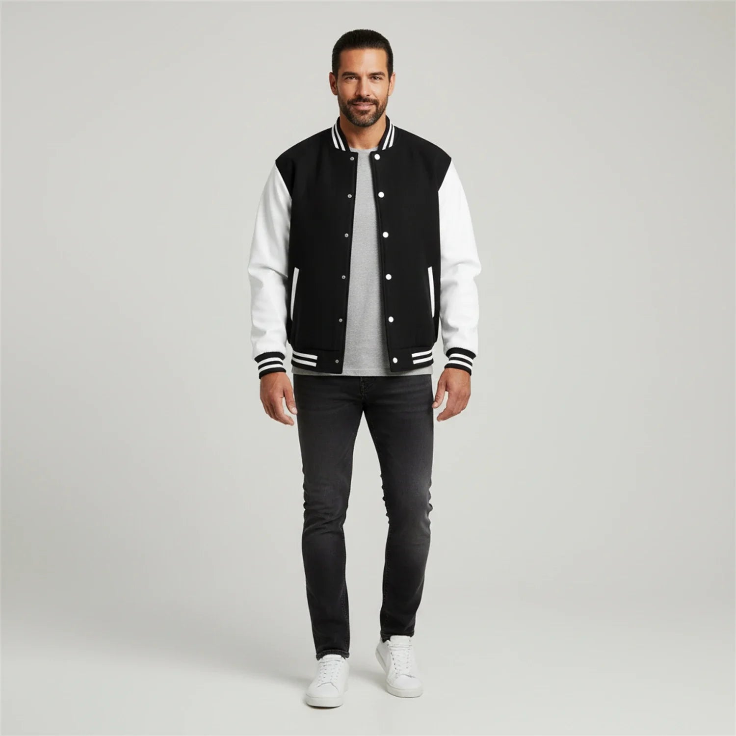 Κλασικό Ανδρικό Μπουφάν Varsity