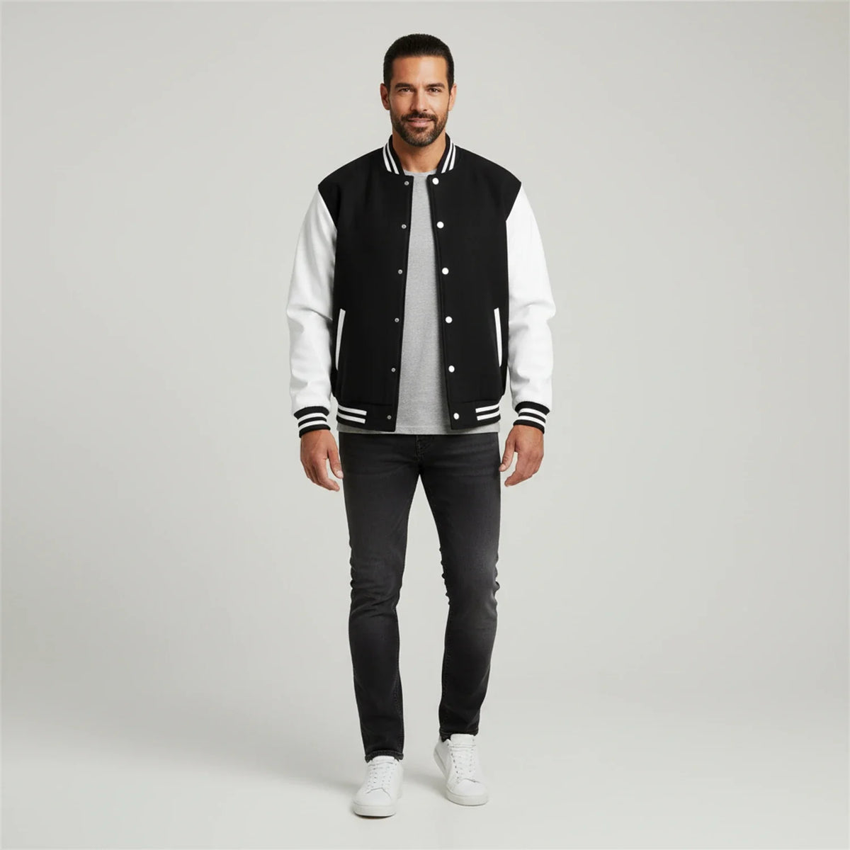 Κλασικό Ανδρικό Μπουφάν Varsity