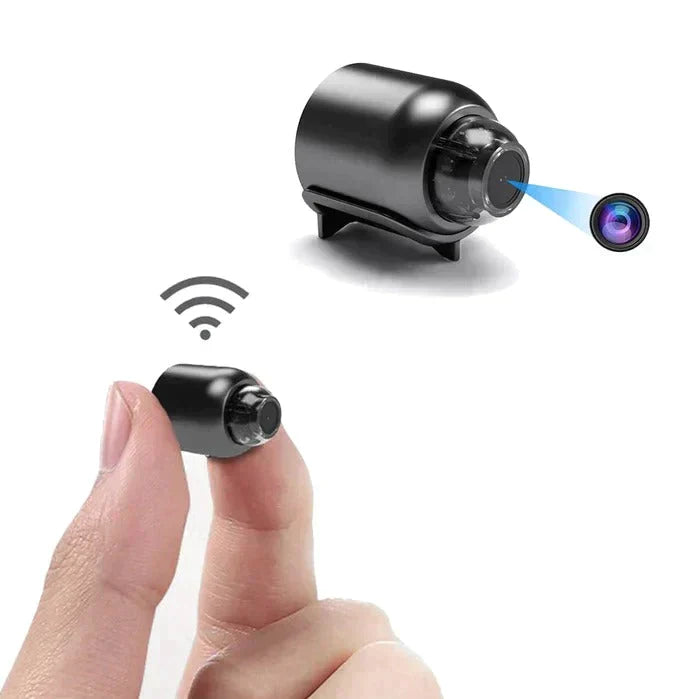 Εξαιρετικά Μικρή Κάμερα WiFi IP | 1080p Full-HD | Ευρυγώνιος Φακός 120° | Υπέρυθρη Νυχτερινή Όραση & Αισθητήρας Κίνησης | Αμφίδρομος Ήχος | Παγκόσμια Απομακρυσμένη Πρόσβαση