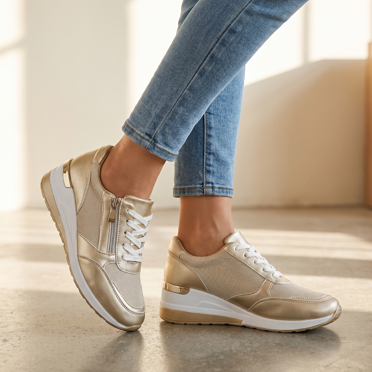 Women's Orthopaedic Shoes with Ergonomic Design & Cushioned Sole