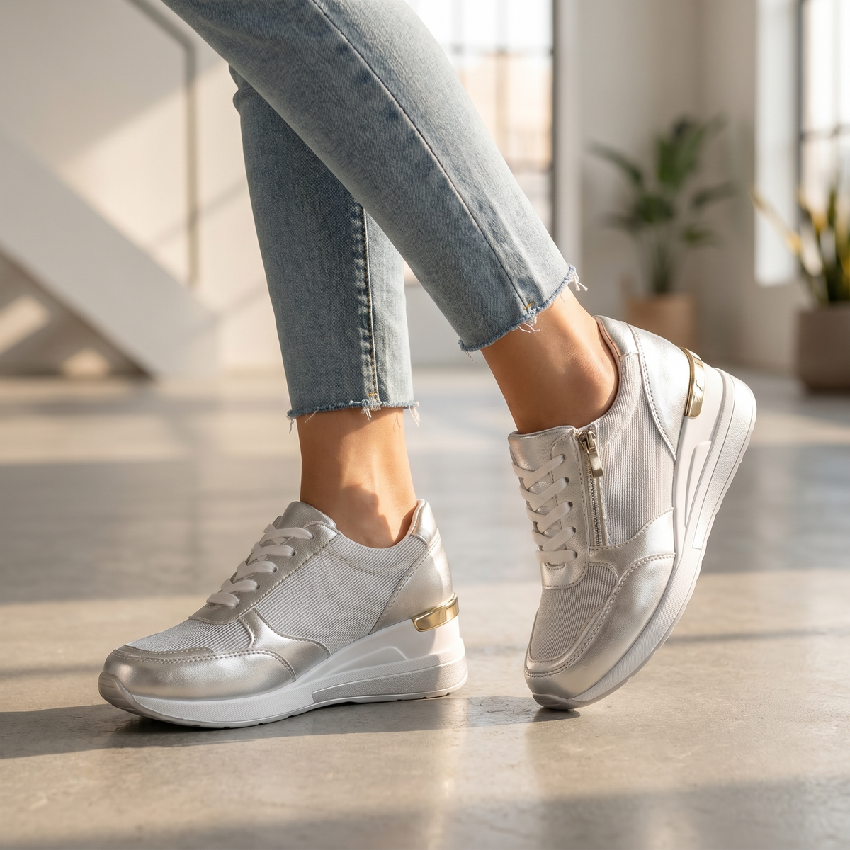Women's Orthopaedic Shoes with Ergonomic Design & Cushioned Sole